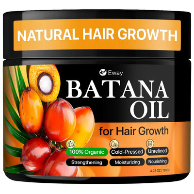 100% Pure Batana Oil for Enhanced Hair Growth from Honduras - Promotes Density and Reduces Hair Loss